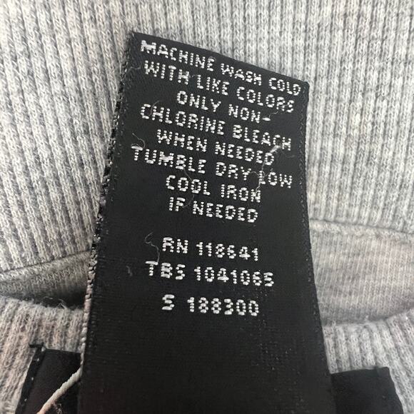 Lane Bryant Mix Media Women's Woven Heathered Gray Pullover Sweater Size 26/28 - Picture 9 of 11